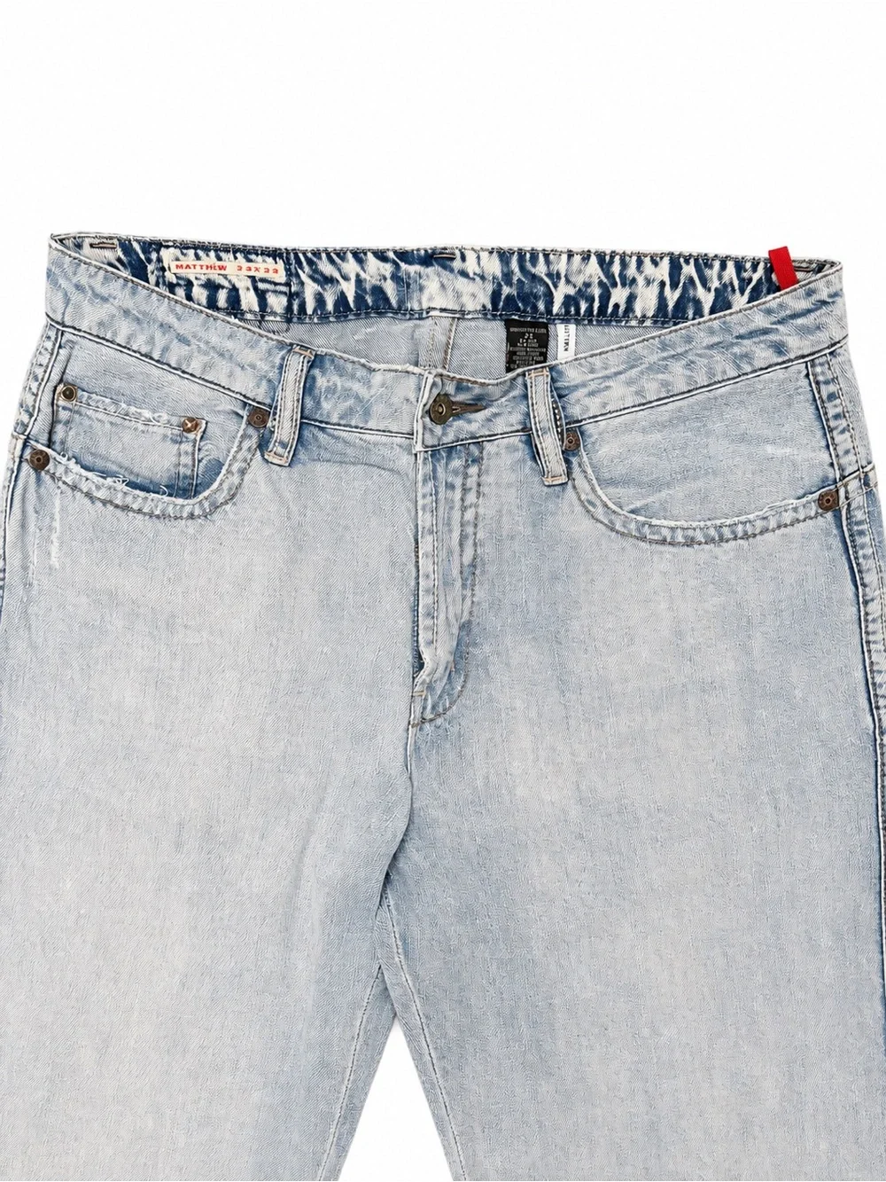 Buffalo David Bitton Light Blue Straight Jeans